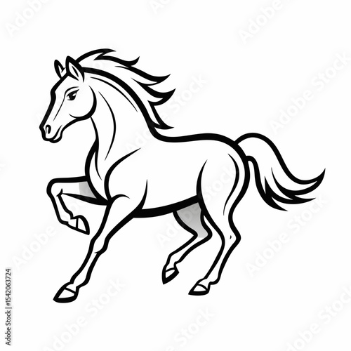 horse vector illustration