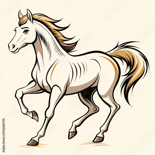 horse vector illustration