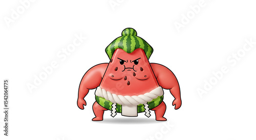 Watermelon Sumo: A Slice of Strength