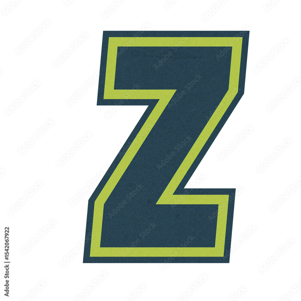 Obraz premium Letter Z collage