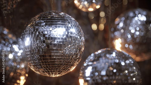Abstract image of disco lights