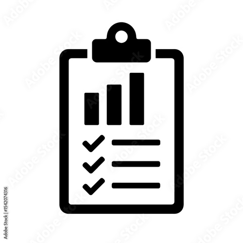 very simple flat and single minimalist Reporting Silhouettes in black on a white background