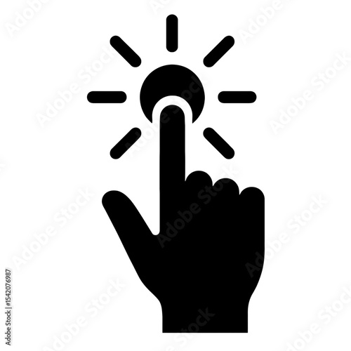 very simple flat and single minimalist Activation Silhouettes in black on a white background