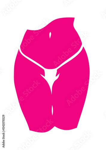 fille silhouette sexy string