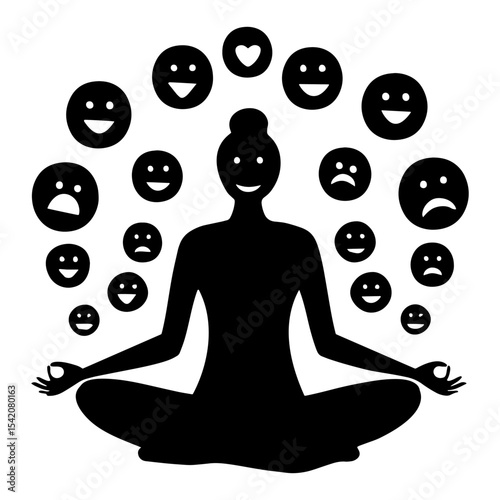 find inner peace through yoga and meditation, embracing all emotions for a balanced and healthy mind. 