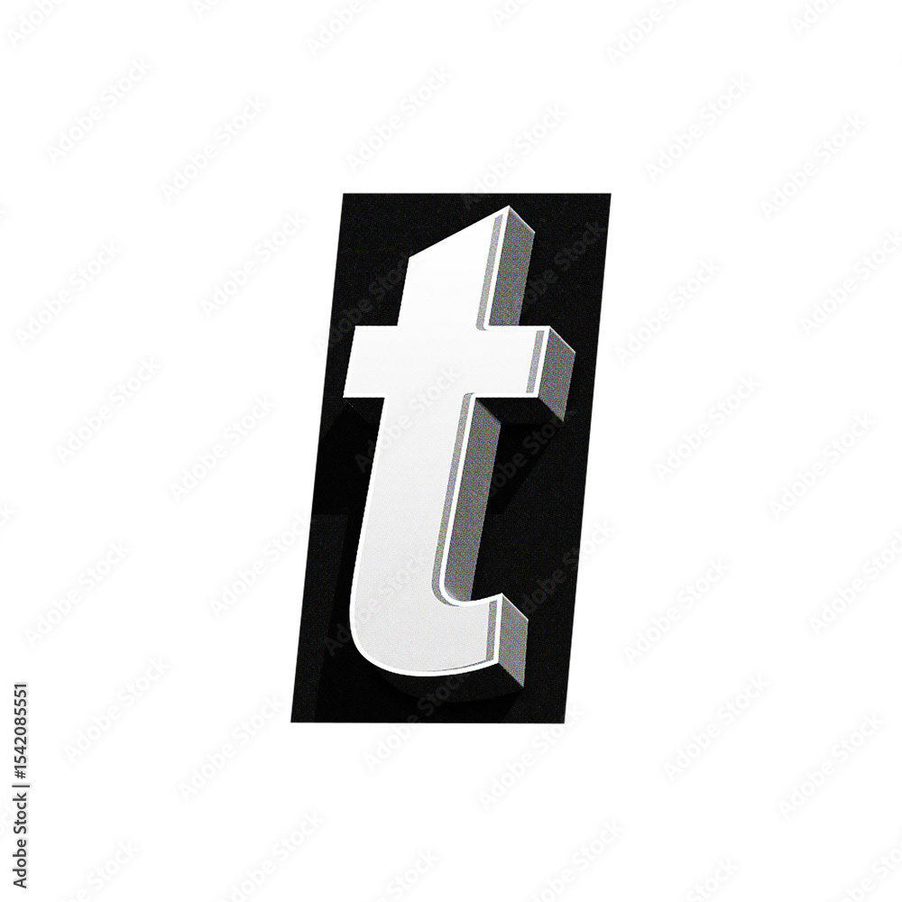 Obraz premium Letter T collage