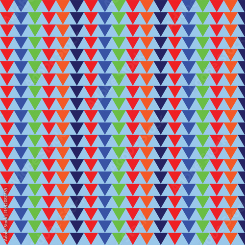 colorful geometric triangle tessellation