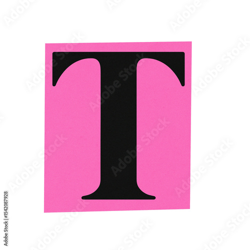 Letter T collage