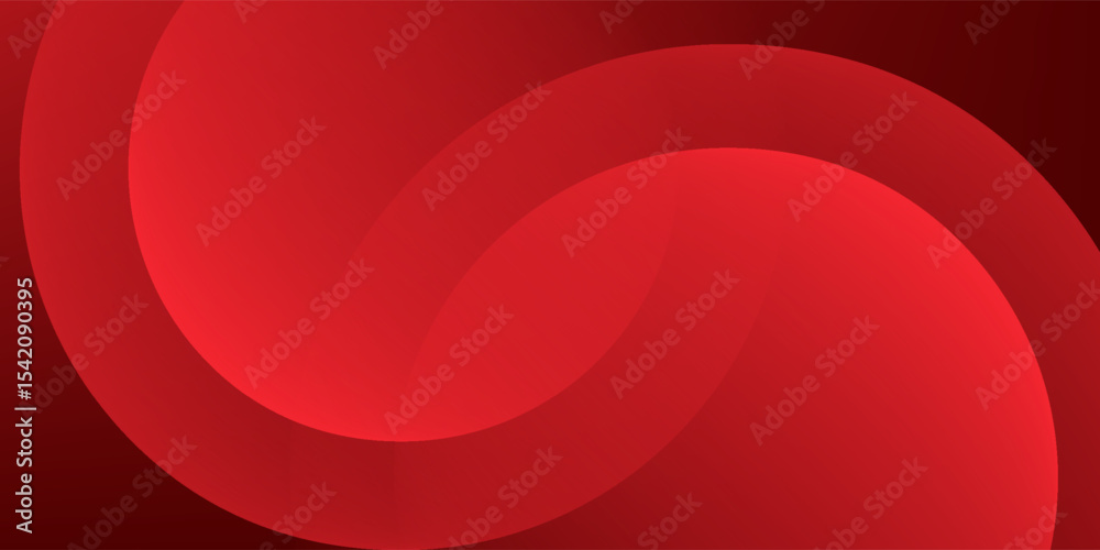 Obraz premium PrintRed abstract background. Dynamic shapes composition. Eps10 vector
