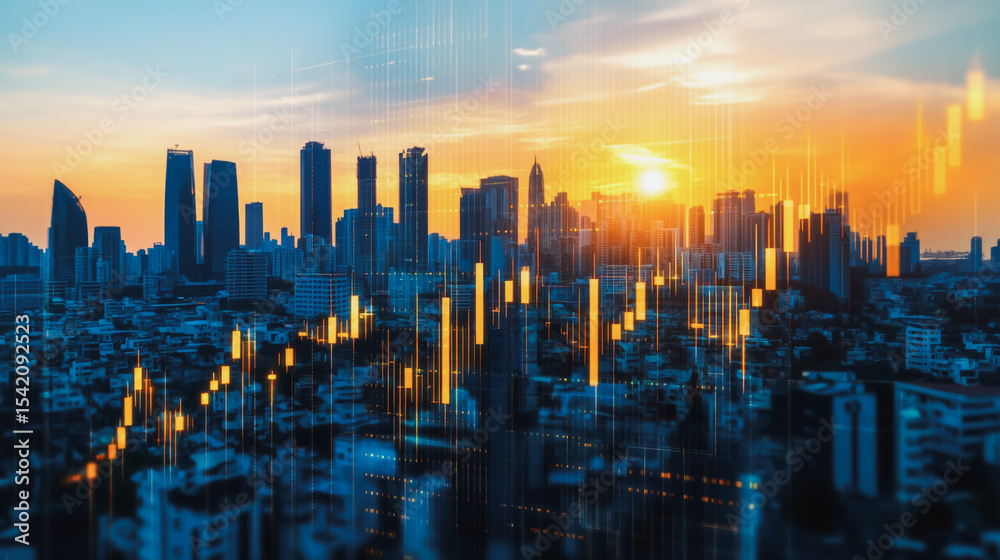 Obraz premium abstract professional business team people innovation connection of line from nail node to node on Smart Innovation city with connection cyber security network reciprocity , networking concept