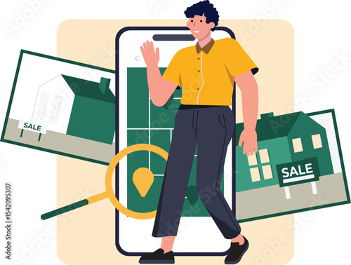Man in Real Esate Business