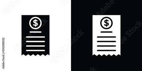 Payment receipt icon