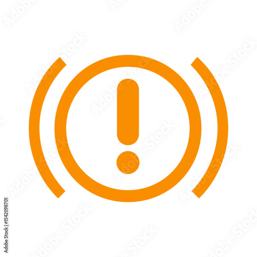 BRAKE WARNING LIGHT VECTOR