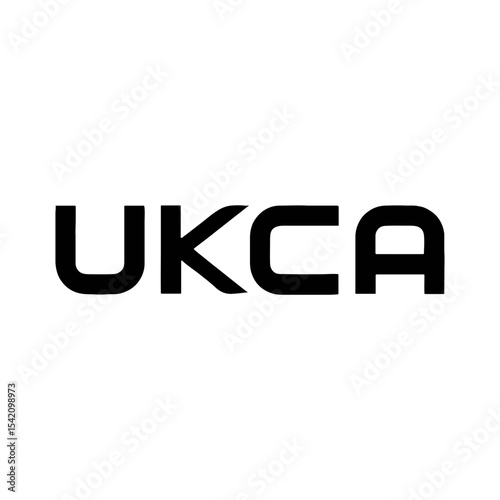 UKCA ICON VECTOR SIGN LOGO
