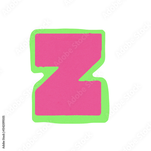 Letter Z collage
