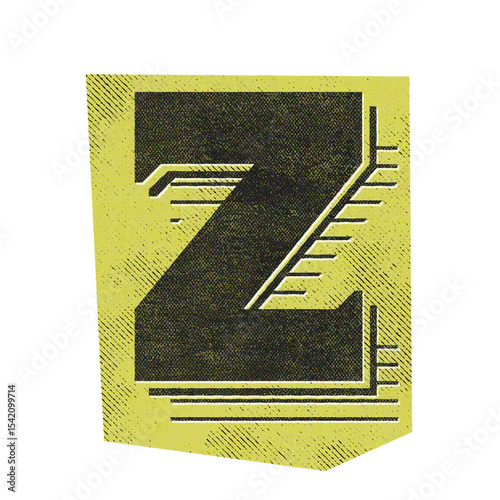 Letter Z collage
