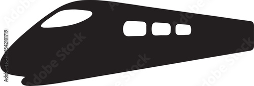 High-Speed Train – Side View (streamlined)