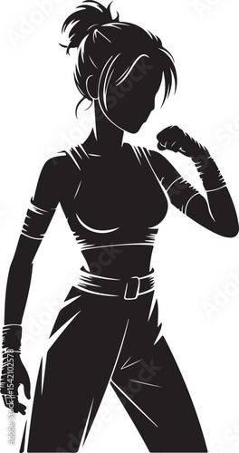 Boxer in Fighting Stance Silhouette

Punching Boxer Vector Design

Boxing Match Action Silhouette

Champion Boxer with Gloves Silhouette

Boxer Training in Ring Vector Art