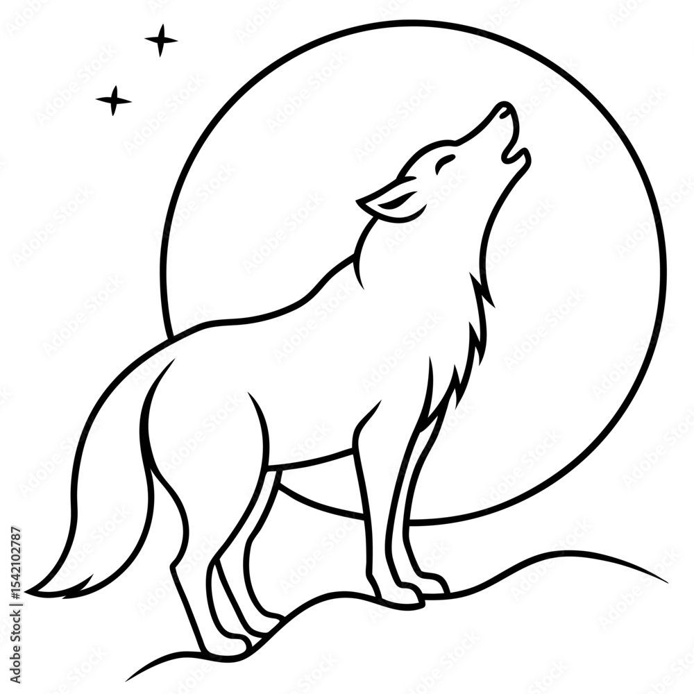 Obraz premium vector illustration of a bear