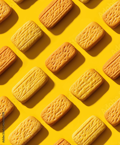 Sweet Cookies Seamless Texture Pattern - Perfect Repeat	
