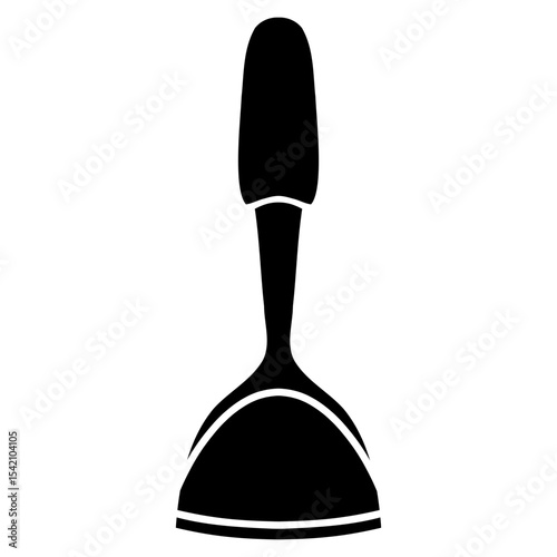 spatula kitchen utensils icon logo