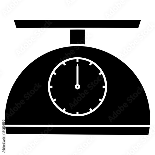 food scale logo icon