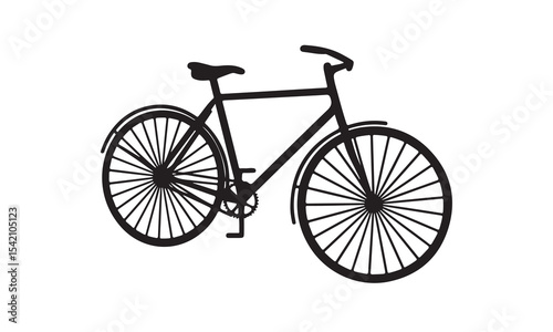 Bicycle Silhouette Vector
