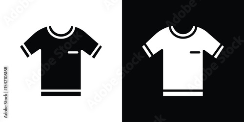 Shirt icon black silhouette for web, and mobile app