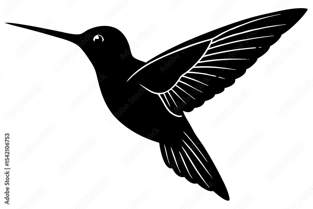 Fototapeta premium hummingbird in flight