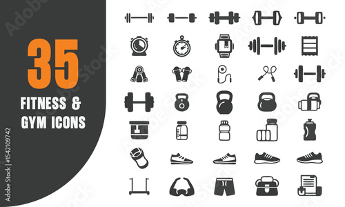 Fitness & Workout Icon Pack