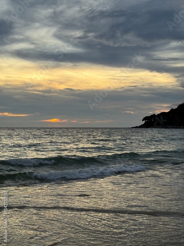 Evening View of the Andaman Sea – Tranquil Tropical Waters at Sunset