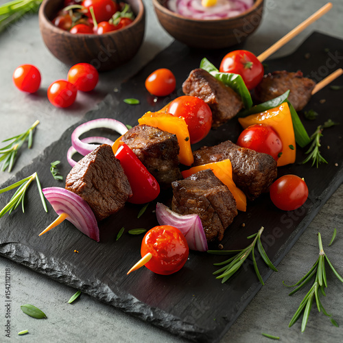 Delicious Beef and Veggie Kabobs Recipe