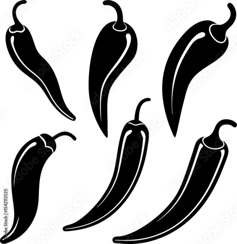 hot chili silhouette peppers (1).eps