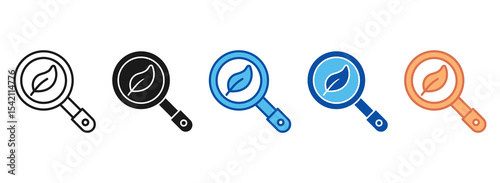 Explore Icon Set Multiple Style Collection