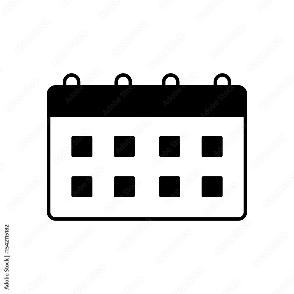 Calendar Schedule Planning Fill Icon Calendar Schedule Planning Fill Icon