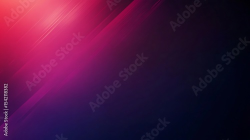 Abstract magenta and violet gradient background with diagonal lines for modern designs