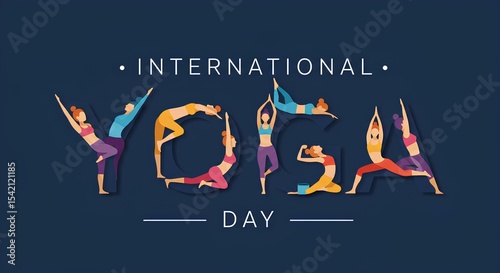 International Yoga Day Celebrated by Women in Various Poses
