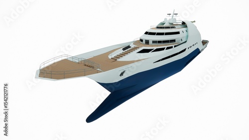 A cruise ship is a means of water transportation that is used as a means of transport