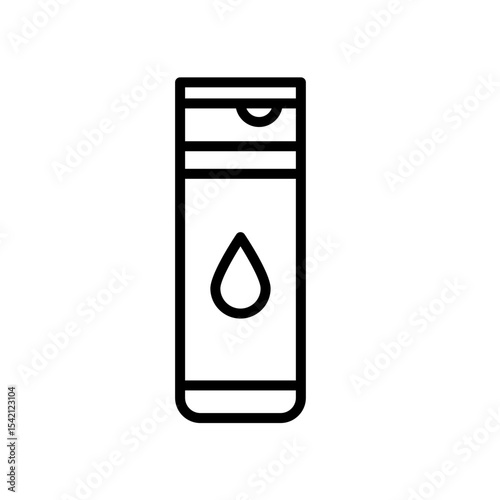 Toner bottle flat icon