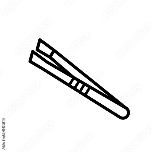 tweezer flat icon