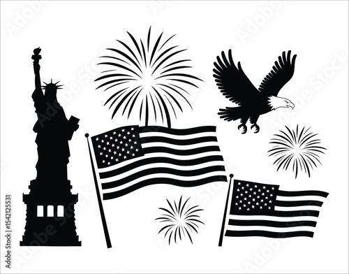 American Spirit Vector Elements