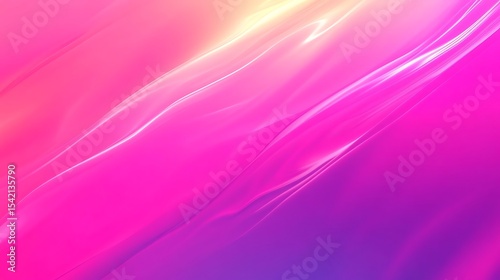 Abstract vibrant pink and purple gradient background with flowing light streaks design