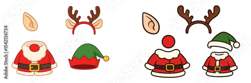 Crafting festive holiday character accessories for imaginative play and decoration in classrooms or family gatherings