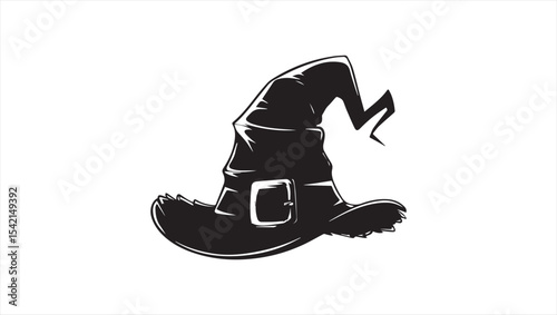 Silhouette of  Witch hat