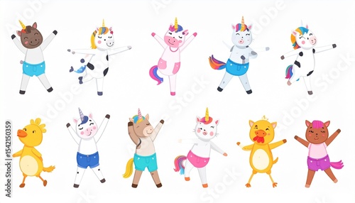 vector illustration of a happy family