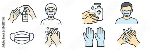 Strict hygiene practices for health safety during pandemic in healthcare settings