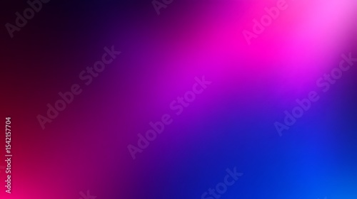 Abstract color gradient background with smooth transitions of pink, purple and blue shades