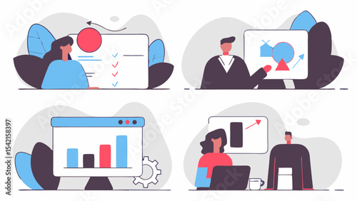 Dynamic Slide Templates for Engaging Website Landing Pages