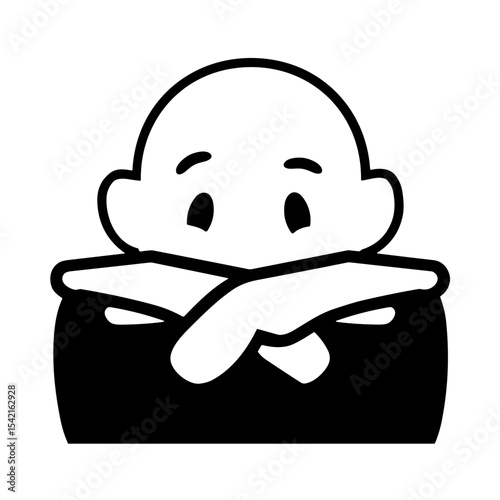 Face with No Good Gesture