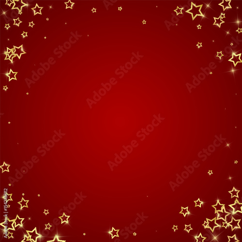 Starry night fairy tale background.